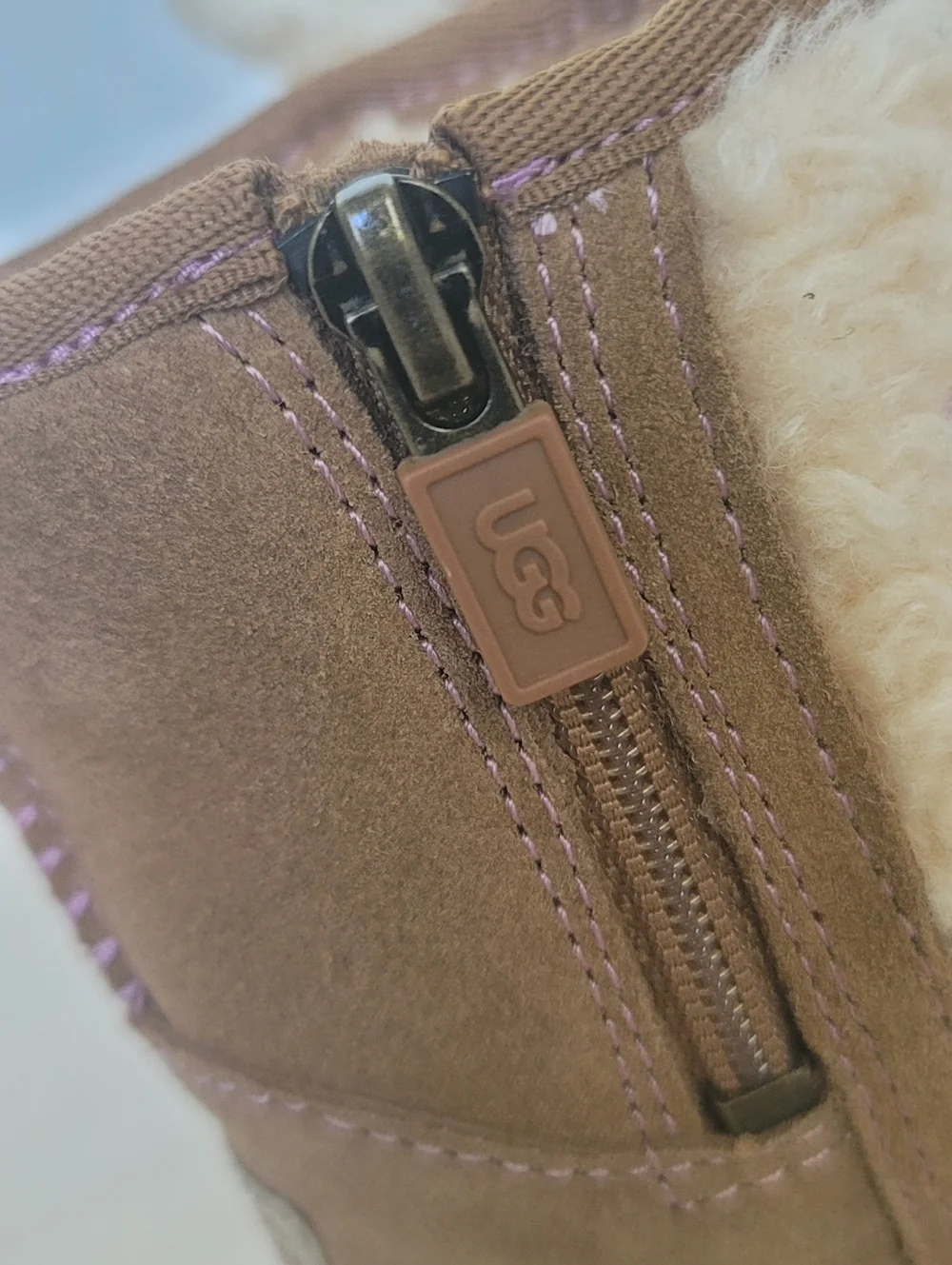 UGG Classic Llama Stuffie Tan Suede  Boots Size Toddler 6